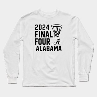 Alabama Crimson Tide Final Four 2024 March Madness Long Sleeve T-Shirt